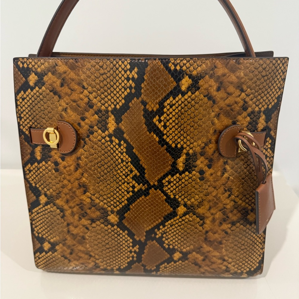 Tory Burch Lee Radziwll exotic double bag - Picture 6 of 15